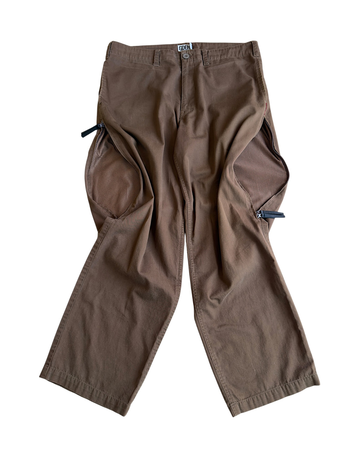 GOODENOUGH 2000s Zip Thigh Ventilation Pants
