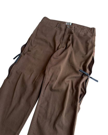 GOODENOUGH 2000s Zip Thigh Ventilation Pants