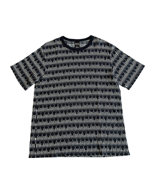 Number (N)ine SS03 "Touch Me I'm Sick" Candlestick Intarsia Knit Shirt