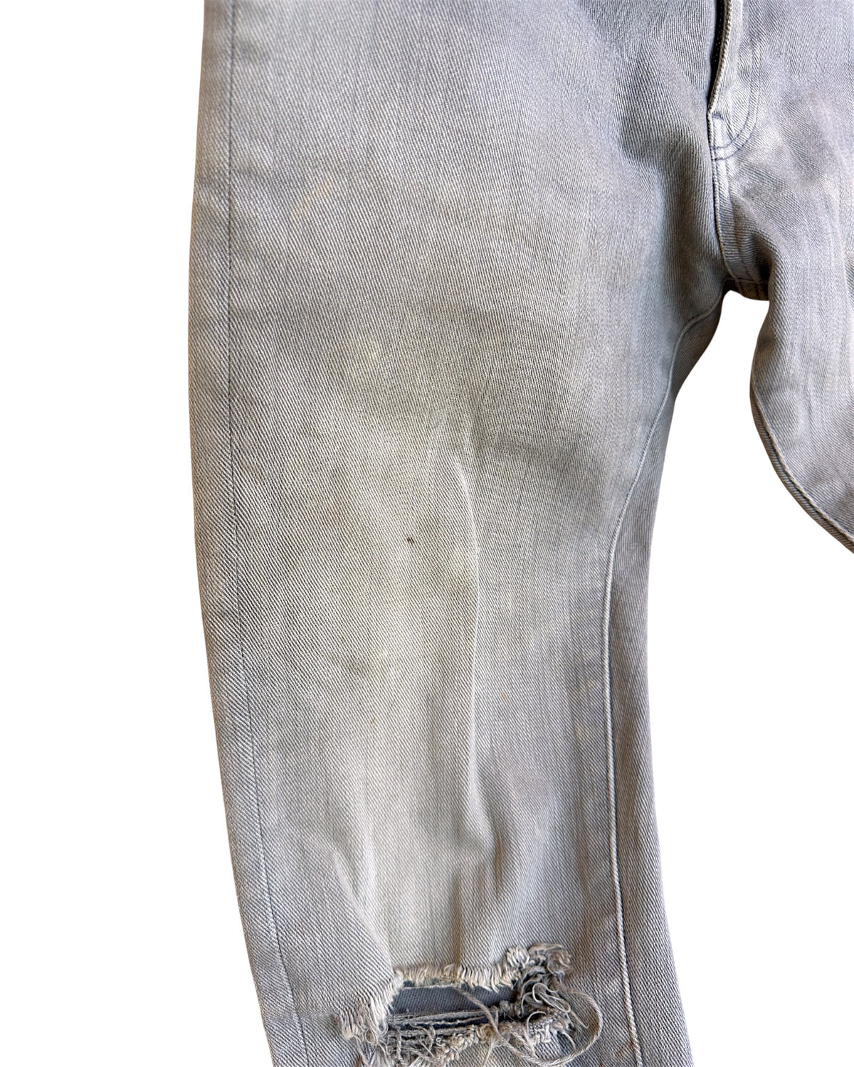 Undercover SS14 "Psychocandy" Full Wrap Zipper Distressed Denim Jeans