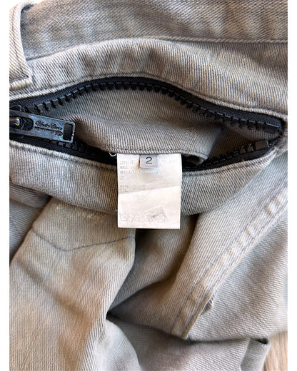 Undercover SS14 "Psychocandy" Full Wrap Zipper Distressed Denim Jeans