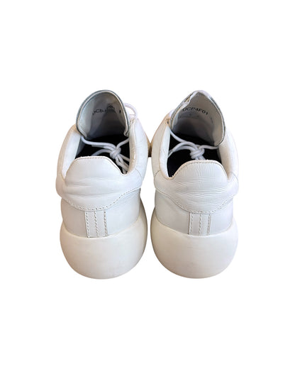 Undercover FW01 Pointed Hog Toe Sole Leather Derby Shoes