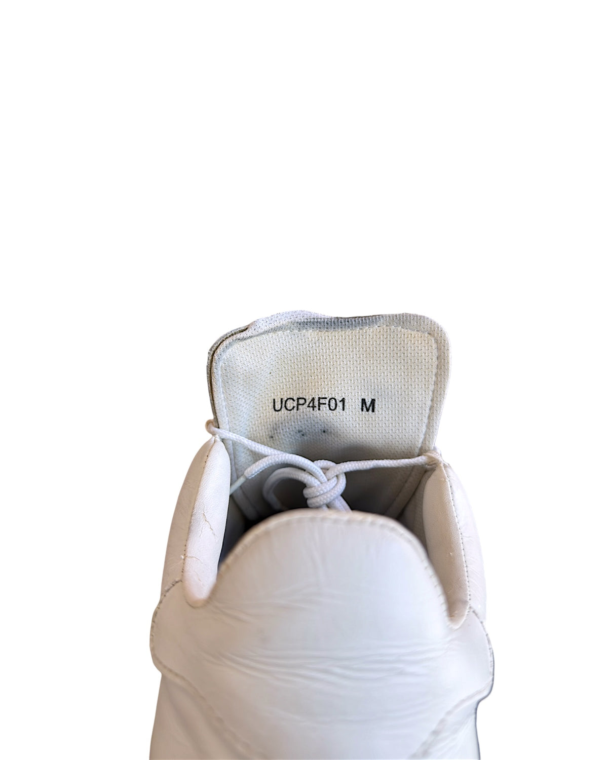 Undercover FW01 Pointed Hog Toe Sole Leather Derby Shoes