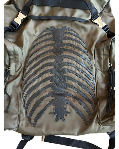 Undercover AW13 "Anatomicouture" Leather Ribcage Patch Utility Backpack
