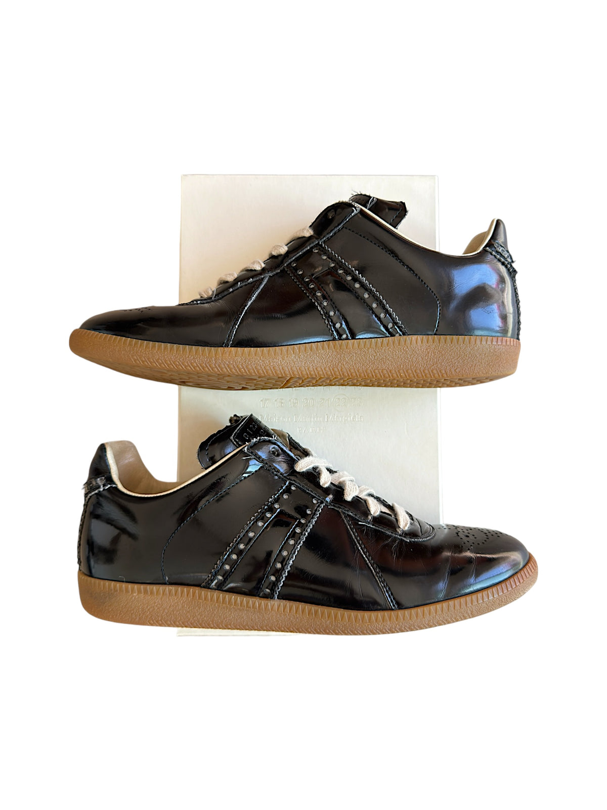 Maison Margiela Replica 2013 Brogue Patent Leather GAT Sneakers