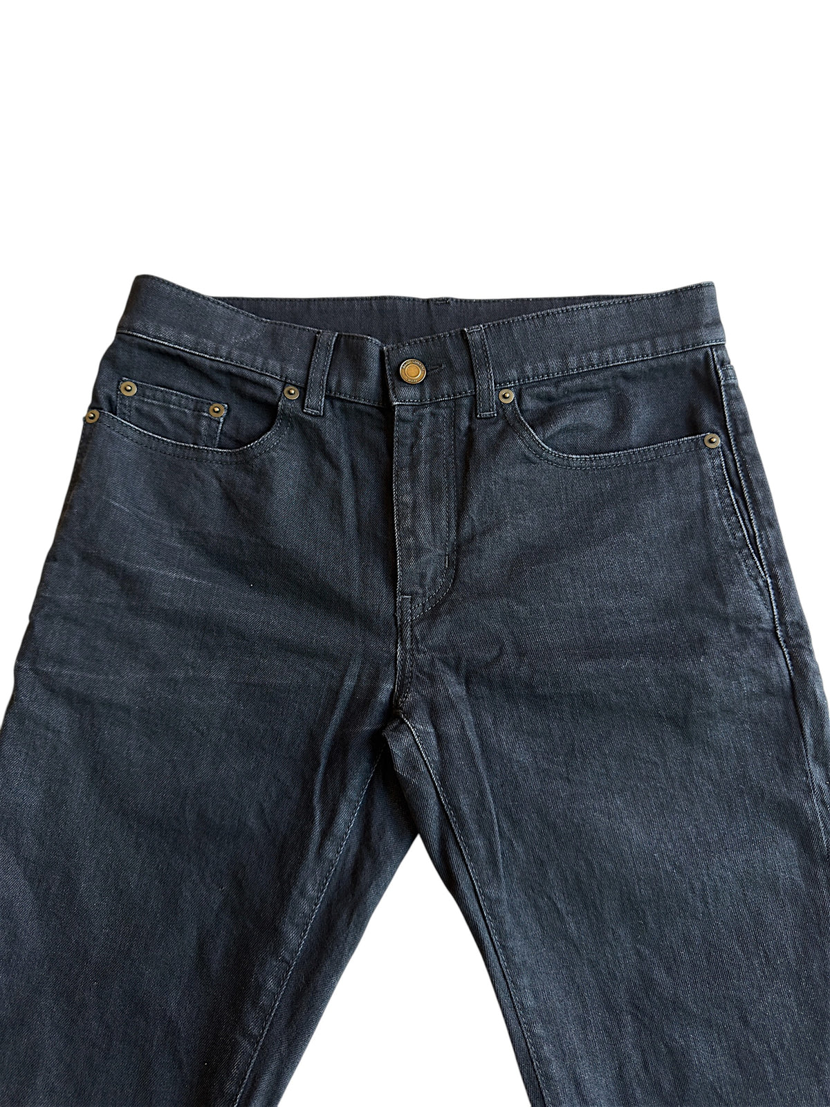 Saint Laurent D02 Black Denim Jeans