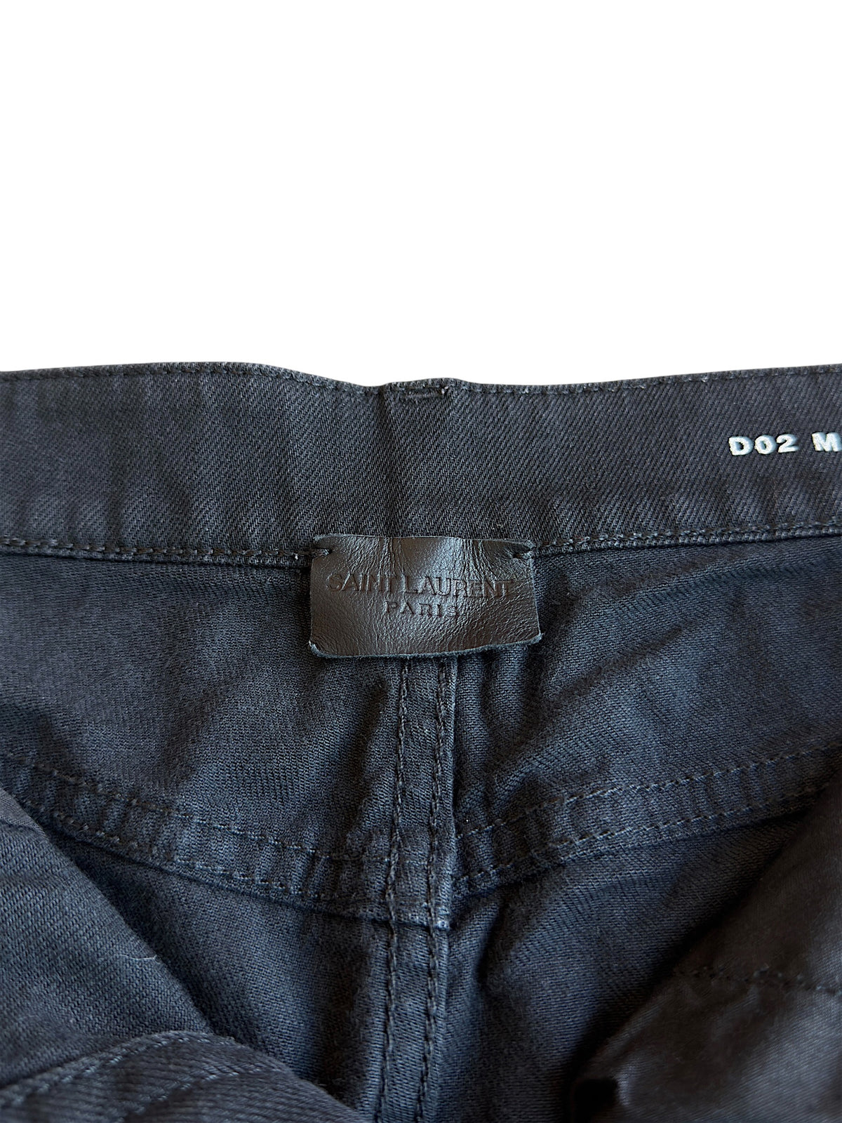Saint Laurent D02 Black Denim Jeans