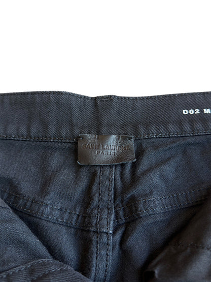 Saint Laurent D02 Black Denim Jeans
