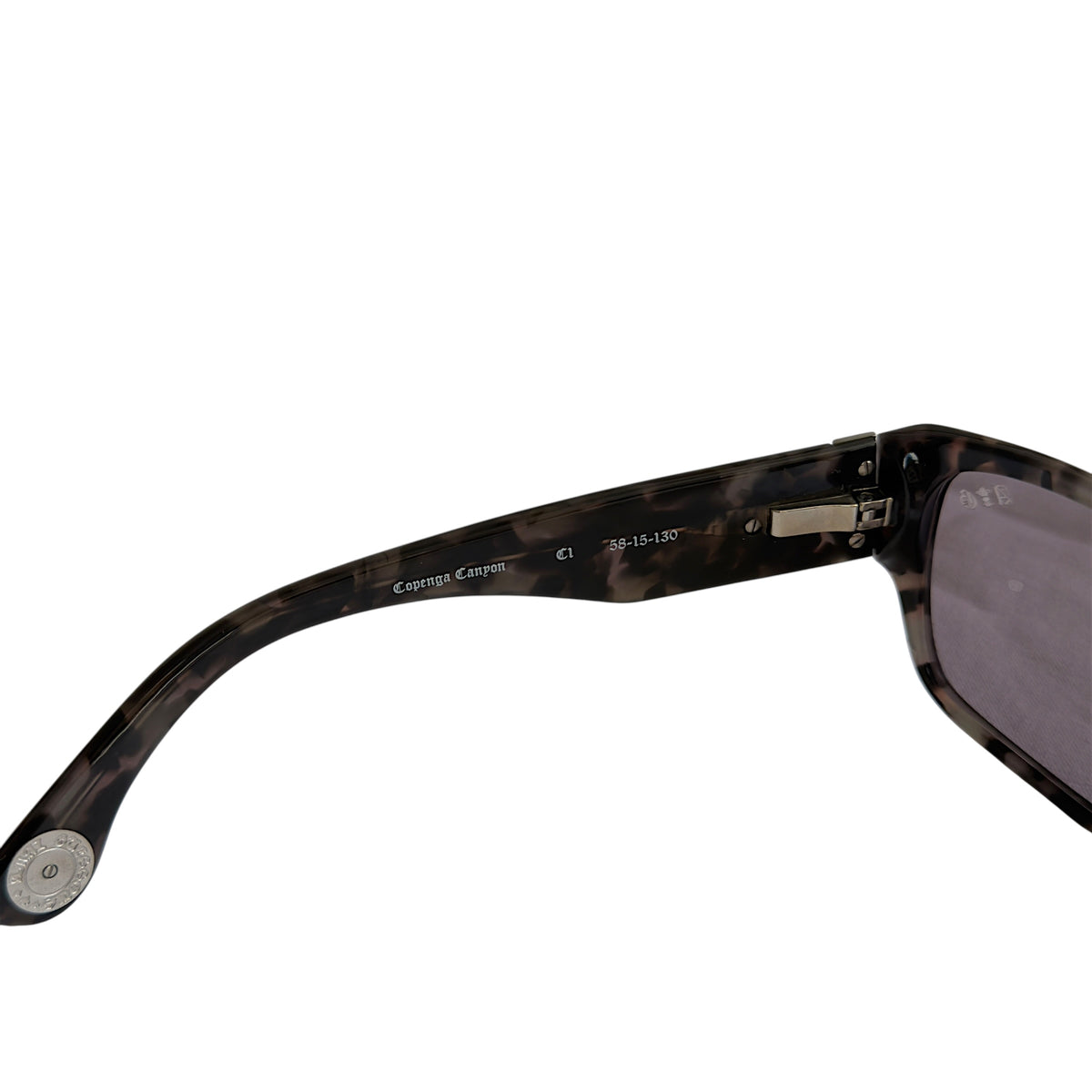 A&G Rock Amal Guesseous Fleur De Lis Tortoise Shell Sunglasses