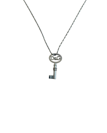 Dolce & Gabbana D&G Key Stainless Steel Necklace