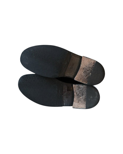 Marsell Mentone Pelle Leather Vitello Derby Nero