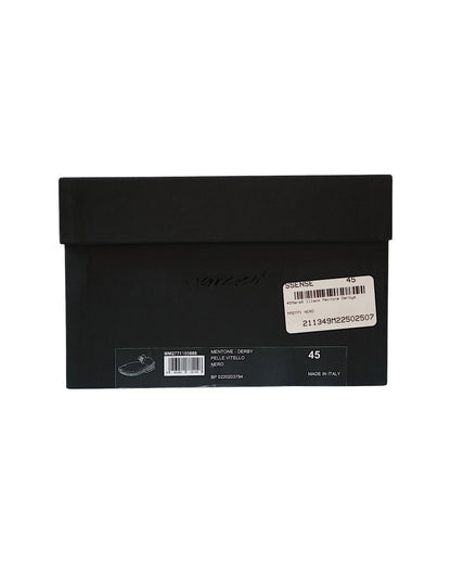 Marsell Mentone Pelle Leather Vitello Derby Nero