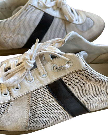 Dior Homme SS04 B01 Leather Mesh German Army Trainers