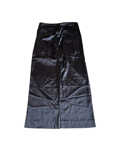 14th Addiction Wrap Hook Closure Wide Leg Slack Pants