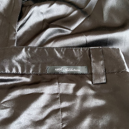 14th Addiction Wrap Hook Closure Wide Leg Slack Pants
