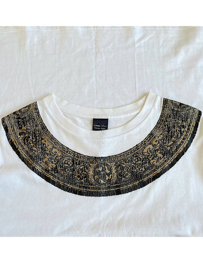 Number (N)ine 2000s Egyptian Collar Necklace Graphic T-Shirt