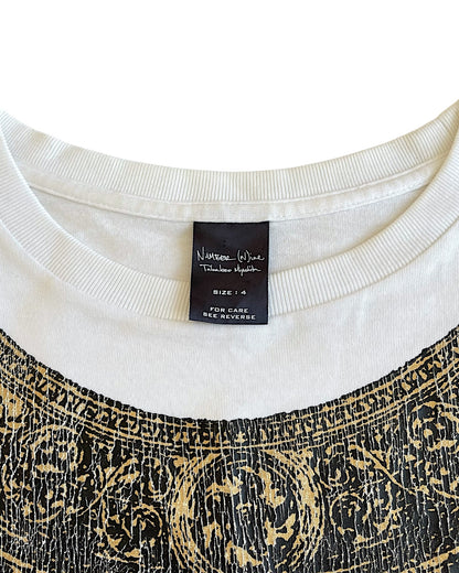 Number (N)ine 2000s Egyptian Collar Necklace Graphic T-Shirt