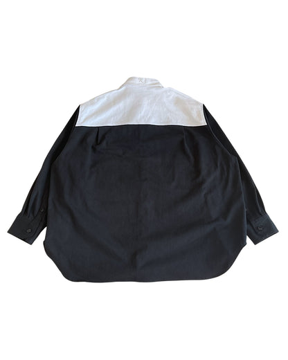 Raf Simons AW22/23 Oversized Bicolor Denim Overshirt