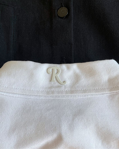 Raf Simons AW22/23 Oversized Bicolor Denim Overshirt