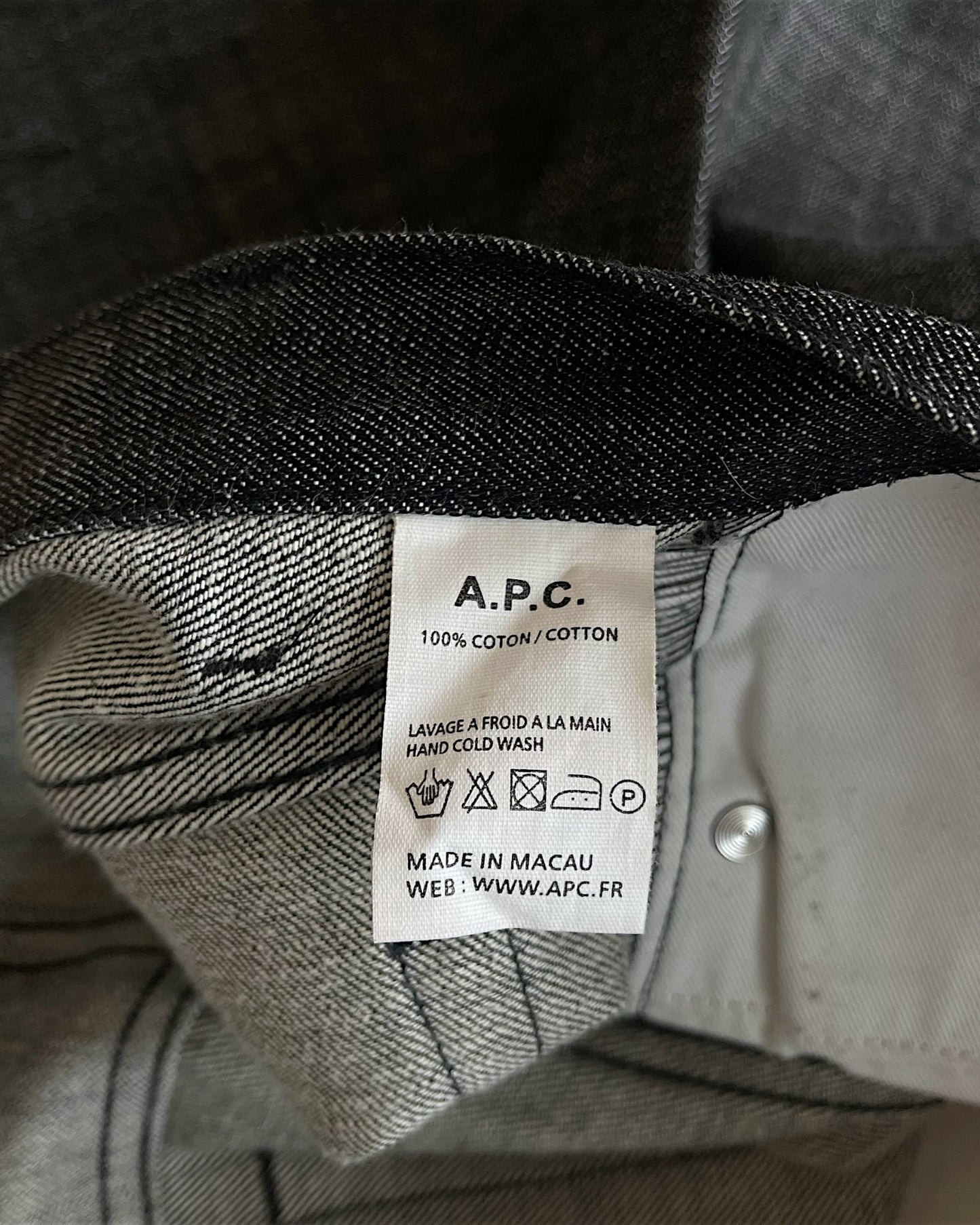 A.P.C. New Standard Jean Classique Straight Denim