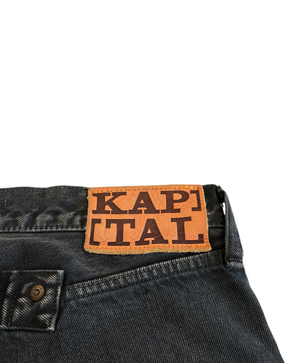 Kapital Kountry SS19 Distressed Skeleton Bones Denim Jeans