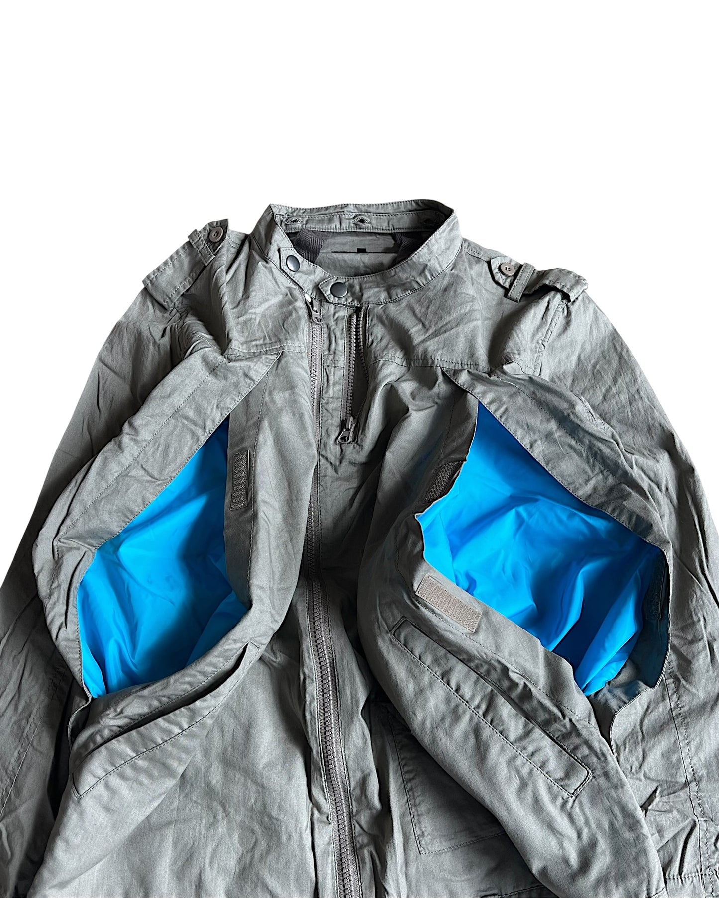 PPFM Military Parachute Light Zip-Up Shirt Jacket