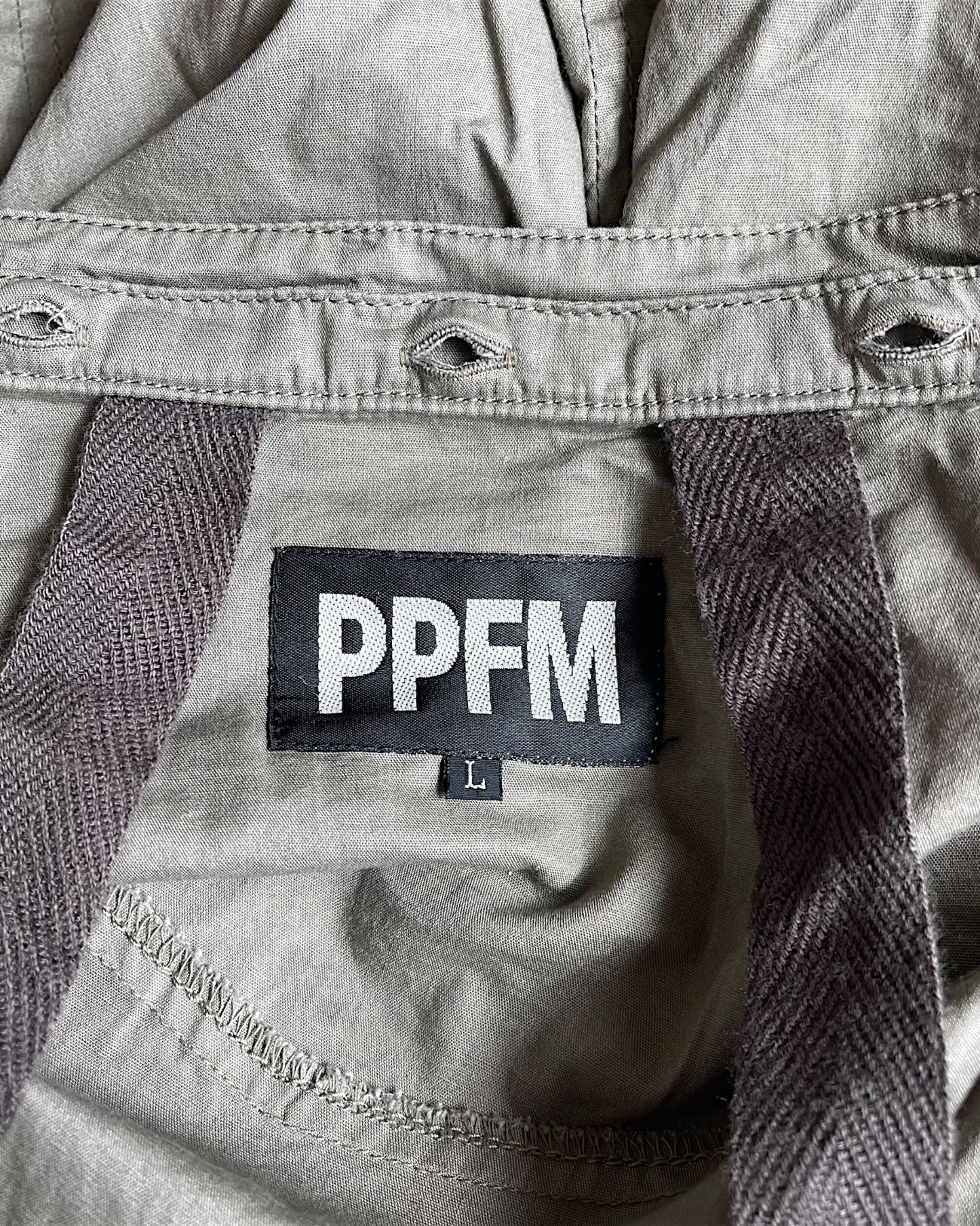 PPFM Military Parachute Light Zip-Up Shirt Jacket