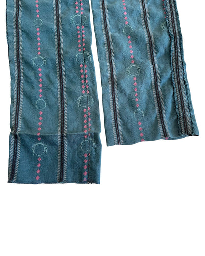 Undercover SS03 'Scab' Ethnic Tribal Giz Embroidery Pants