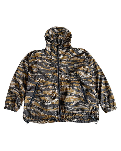 Hysteric Glamour Tiger Camo Embroidery Rock Logo Windbreaker Jacket