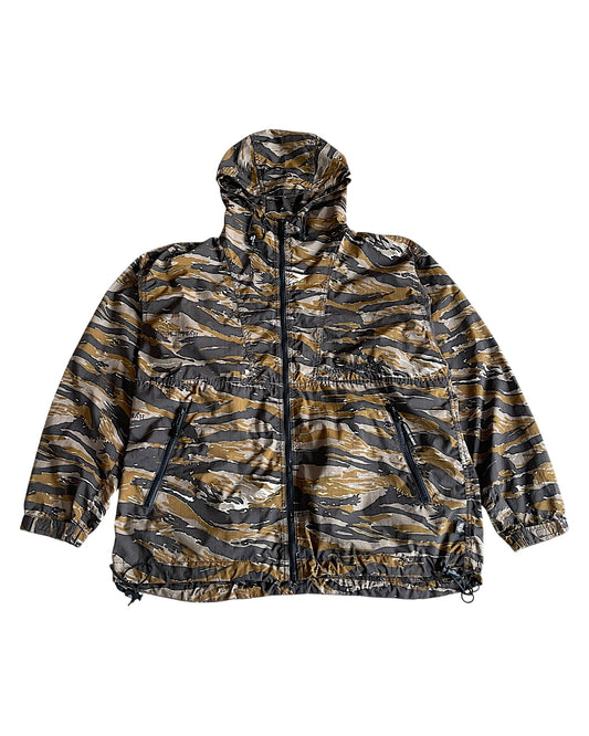 Hysteric Glamour Tiger Camo Embroidery Rock Logo Windbreaker Jacket