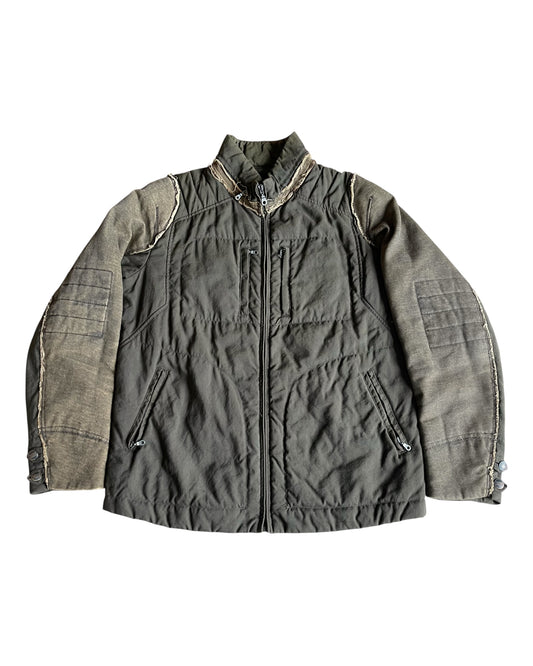 Marithé + François Girbaud Hybrid Denim/Cotton Padded Jacket