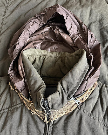 Marithé + François Girbaud Hybrid Denim/Cotton Padded Jacket
