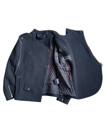 Phenomenon AW2010 Knight Armor Wool Quilted Layer Jacket