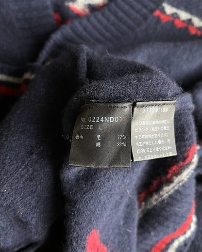 Hysteric Glamour Aztec Woman Knit Cardigan