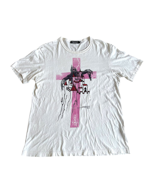 Undercover AW2011/12 ‘Mirror’ Castle Cyclops Cross T-Shirt