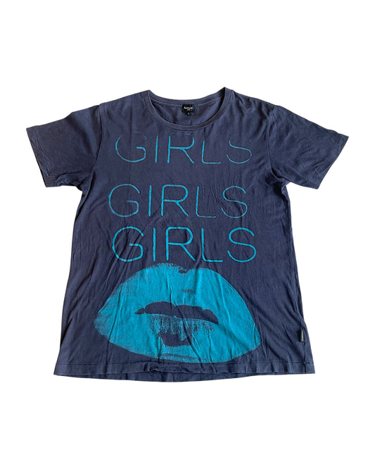 Paul Smith Jeans Vintage Girls Lips Graphic T-Shirt