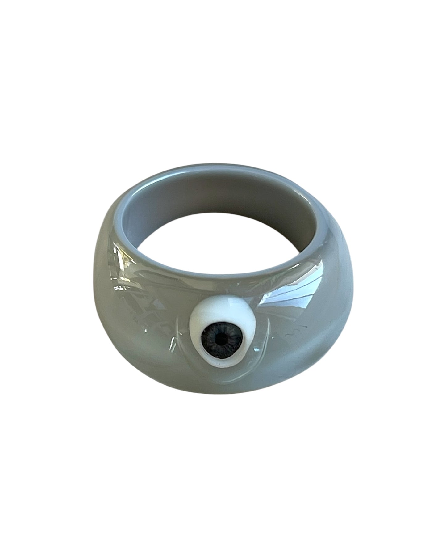 Ura-harajuku Y2K Eyeball Acrylic Clear Ring
