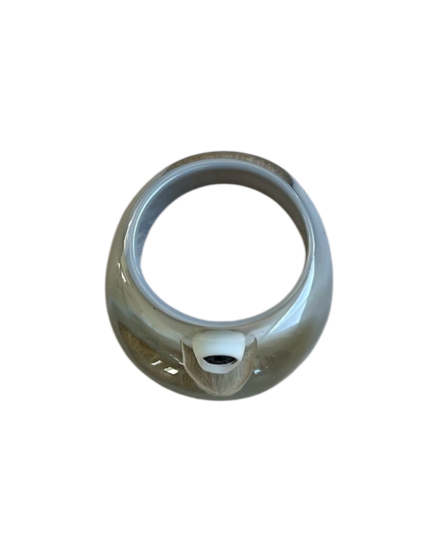 Ura-harajuku Y2K Eyeball Acrylic Clear Ring