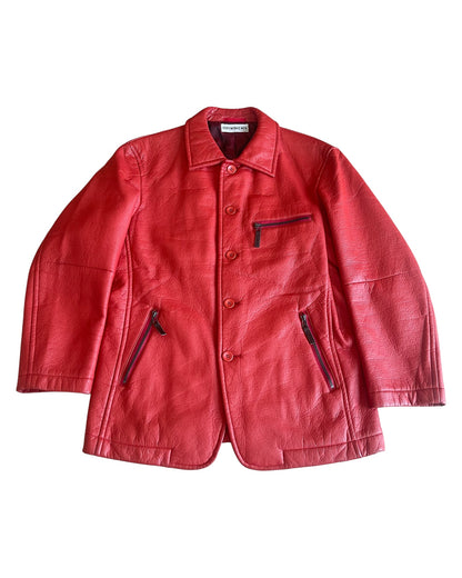 Issey Miyake Men AW97 Eco Leather Utility Jacket