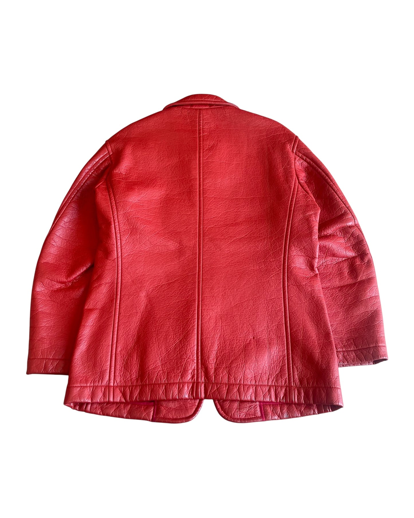 Issey Miyake Men AW97 Eco Leather Utility Jacket