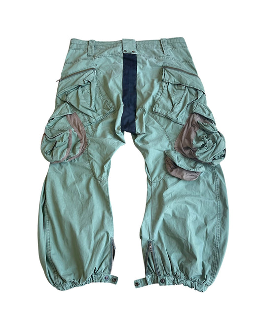 L.G.B. Safari Cargo 3D Multi-Pocket Sarrouel Pants