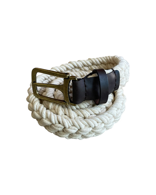PPFM 2000s Woven Braided Rope Belt