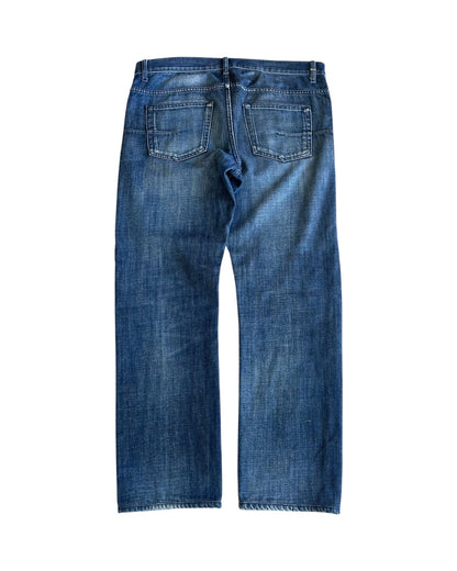 Dior Homme Blue Wash Straight Denim Jeans