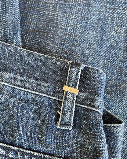 Dior Homme Blue Wash Straight Denim Jeans