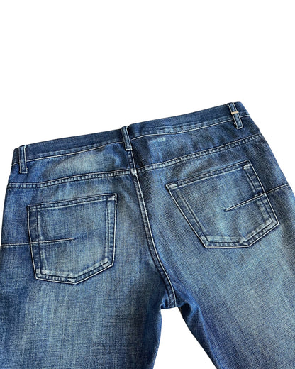 Dior Homme Blue Wash Straight Denim Jeans