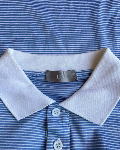Dior Homme FW06 "These Grey Days" Union Jack Striped Polo