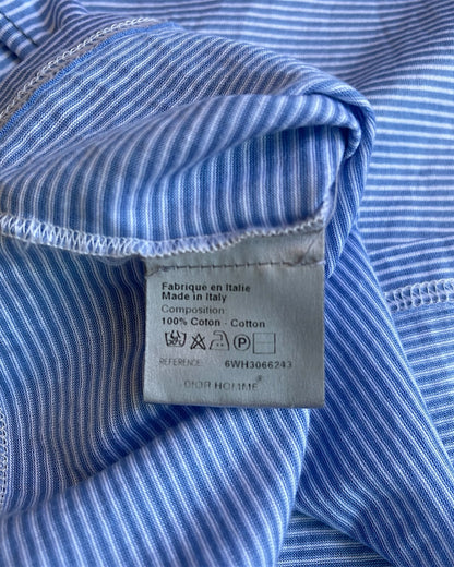 Dior Homme FW06 "These Grey Days" Union Jack Striped Polo