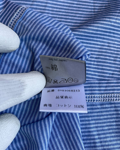 Dior Homme FW06 "These Grey Days" Union Jack Striped Polo