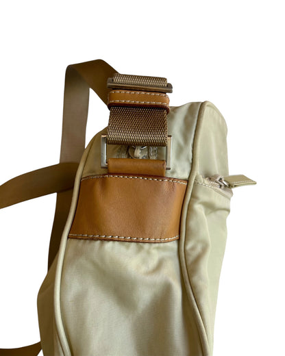 Prada FW02 Vela Sport Lino Nylon Shoulder Bag