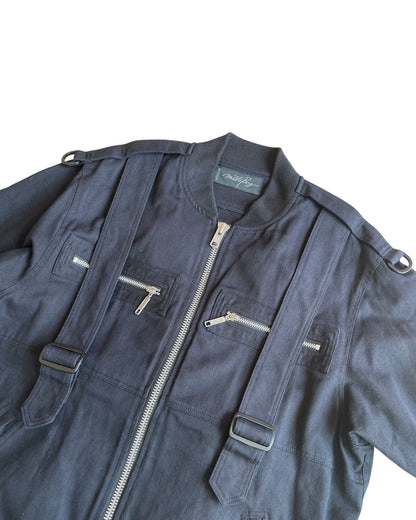 Milkboy 2000s Seditionaries Bondage Parachute Bomber Jacket